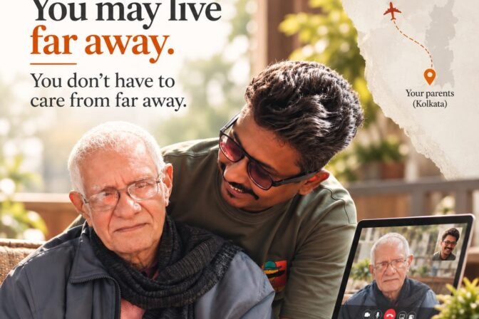 How Elder Care Services in Kolkata Help Families Living Away From Their Parents