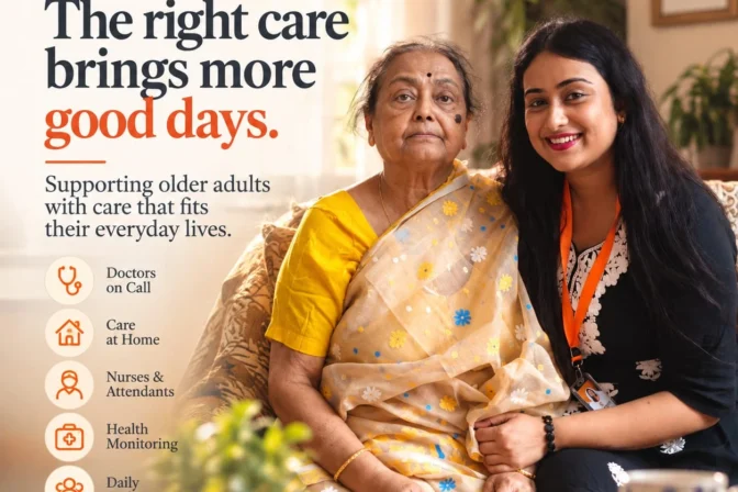 Senior Citizen Care in Kolkata: Essential Services Every Elderly Parent May Need